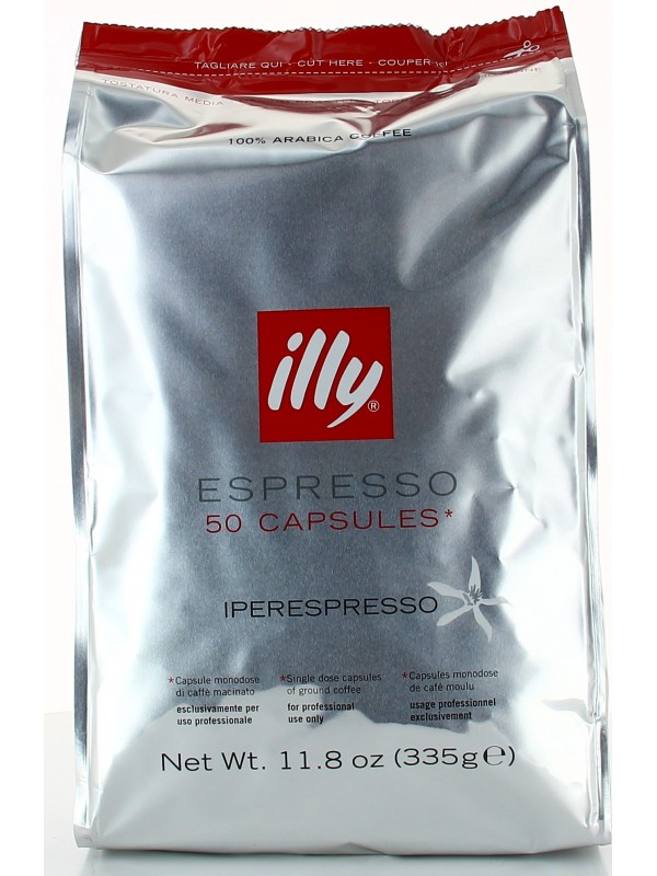 Capsule Rouge Cafe Illy CLassic6X50 cheap