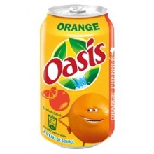 OASIS ORANGE BOITE CANETTE 33CL X24