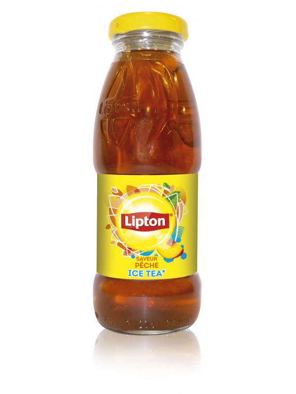 Mini Lipton Ice Tea Peche (Vp25)X24 pas cher
