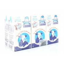 LAIT UHT 1/2 ECREME 1L X06