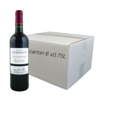 Cotes de Bourg Chateau les Bascauts Rouge 75CL X6