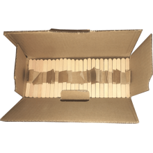 Boîte de 2 500 Spatules Bois 103 mm  50 sticks de 50