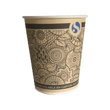 Gobelets en Carton  Auto.  6 Oz x 90/paquet