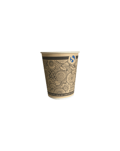 Gobelets en Carton  Auto.  6 Oz x 90/paquet