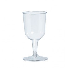 Verre Cristal en plastique 180ml x 20/paquet