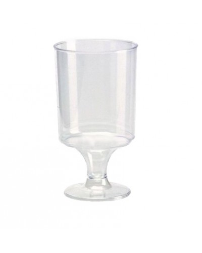 Verre a pied cristal 85ml x 200/carton