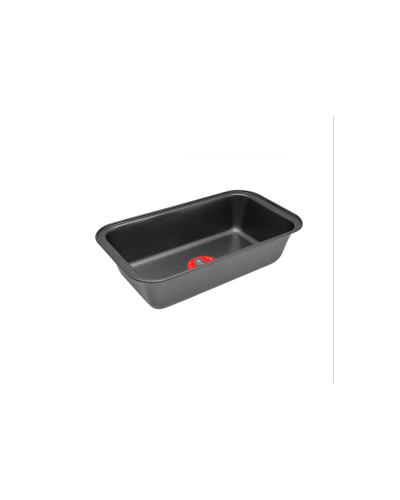 Moule à cake acier avec coins arrondis De Buyer 26x13x6.1cm