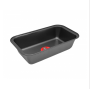 Moule à cake acier avec coins arrondis De Buyer 26x13x6.1cm