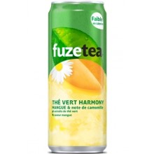 FUZETEA THE VERT MANGUE BOITE CANETTE 33CL X24