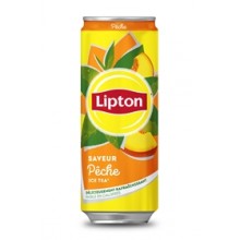 LIPTON ICE TEA PECHE BOITE CANETTE 33CL X24