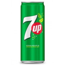 SEVEN UP BOITE CANETTE 33CL X24