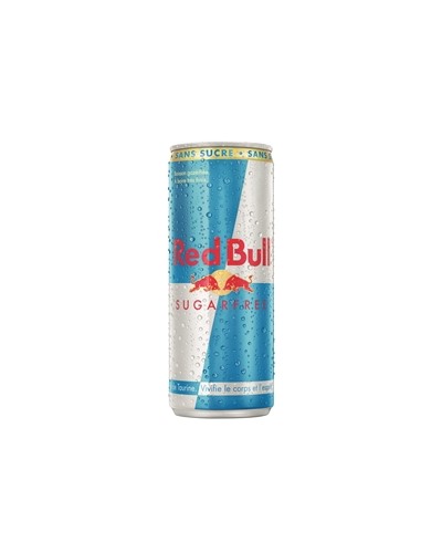 RED BULL SUGAR FREE BOITE 25CL X24