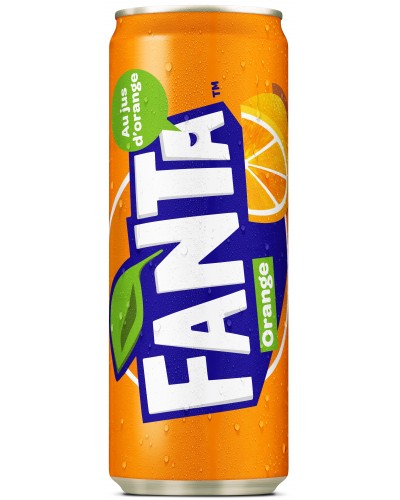 FANTA ORANGE BOITE 33CL X24