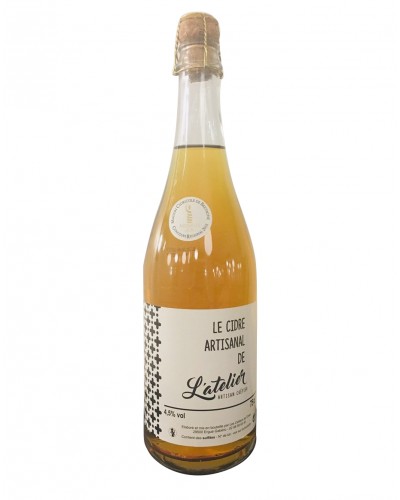 CIDRE L'ATELIER BRUT VP 75CL X06