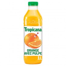 TROPICANA ORANGE PULPE PET 1L X06