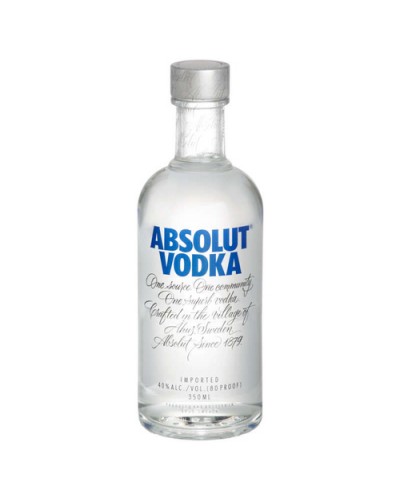 ABSOLUT VODKA 40degre 35CL X01
