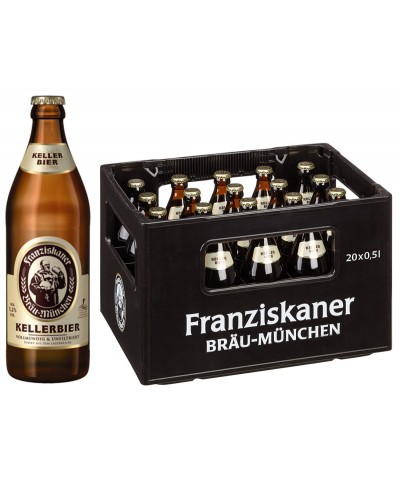 FRANZISKANER KELLERBIER 5.2degre VC 50CL X20