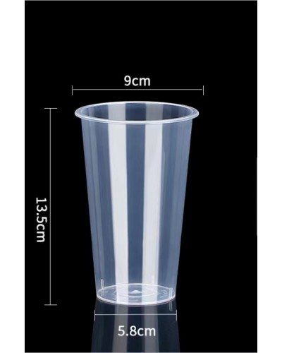 Gobelet à fritures avec fermeture 16oz en Carton 15.5 cm 480 ml X1000