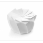 Boîte Origami Fleur Blanche en Carton 750 ml x100