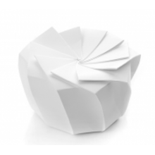 Boîte Origami Fleur Blanche en Carton 700 ml x100